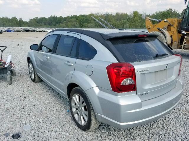 1B3CB5HA0BD214601 - 2011 DODGE CALIBER HE SILVER photo 3