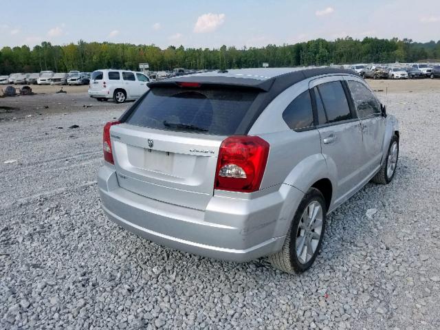 1B3CB5HA0BD214601 - 2011 DODGE CALIBER HE SILVER photo 4