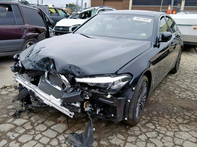 WBAJE7C51KWD53966 - 2019 BMW 540 XI BLACK photo 2