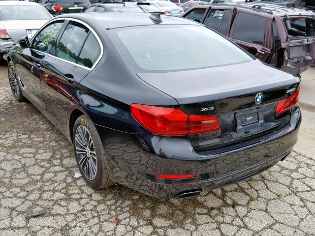 WBAJE7C51KWD53966 - 2019 BMW 540 XI BLACK photo 3