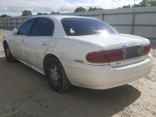 1G4HP54K914184089 - 2001 BUICK LESABRE CU WHITE photo 3