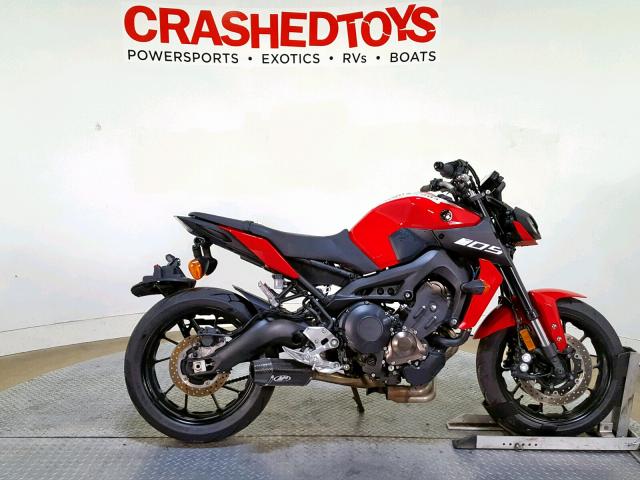 JYARN53E5JA004341 - 2018 YAMAHA FZ09 RED photo 1