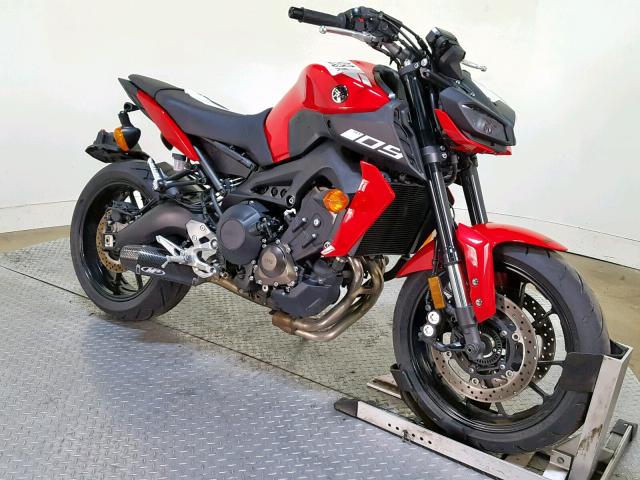 JYARN53E5JA004341 - 2018 YAMAHA FZ09 RED photo 2