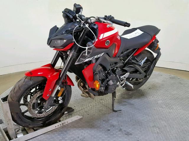 JYARN53E5JA004341 - 2018 YAMAHA FZ09 RED photo 4