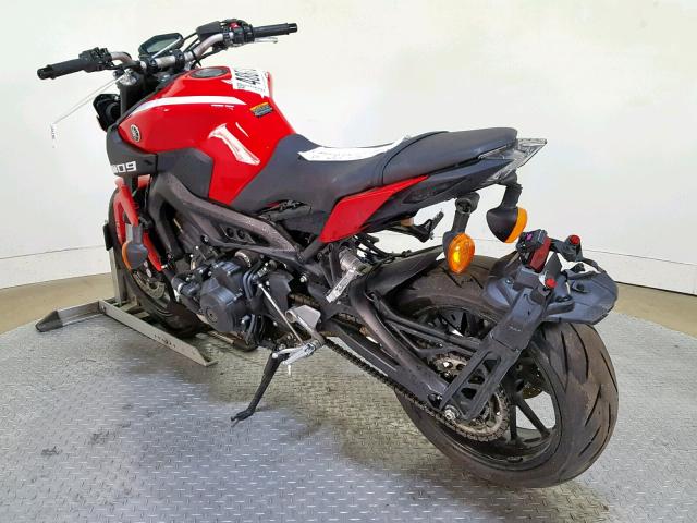 JYARN53E5JA004341 - 2018 YAMAHA FZ09 RED photo 6