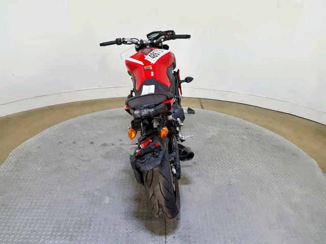 JYARN53E5JA004341 - 2018 YAMAHA FZ09 RED photo 9