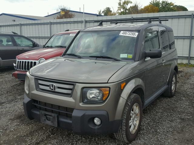 5J6YH18738L014367 - 2008 HONDA ELEMENT EX GRAY photo 2