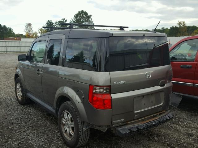 5J6YH18738L014367 - 2008 HONDA ELEMENT EX GRAY photo 3