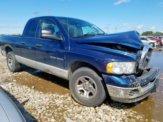 1D7HA18N94S620531 - 2004 DODGE RAM 1500 S BLUE photo 1