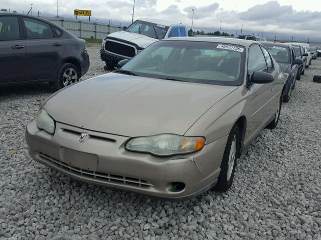 2G1WW12E539112268 - 2003 CHEVROLET MONTE CARL 棕色 照片 2