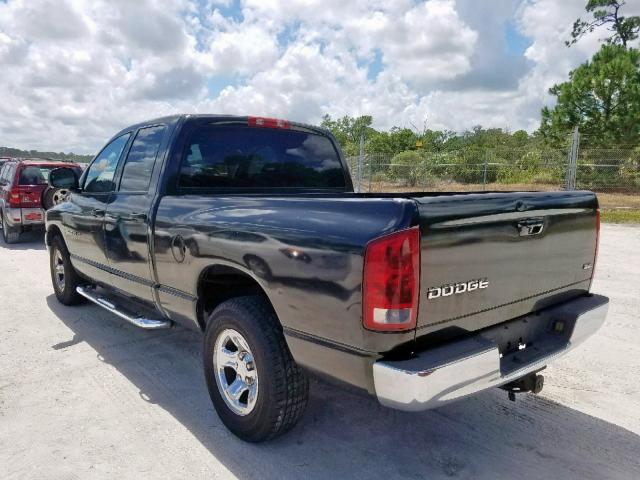 1D7HA18N63S262500 - 2003 DODGE RAM 1500 S BLACK photo 3