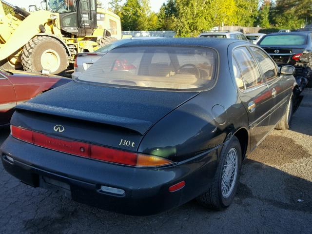 JNKAY21D5VM500440 - 1997 INFINITI J30 GREEN photo 4