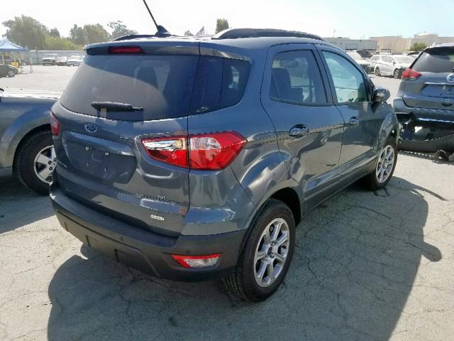 MAJ3P1TE2JC226276 - 2018 FORD ECOSPORT S CHARCOAL photo 4