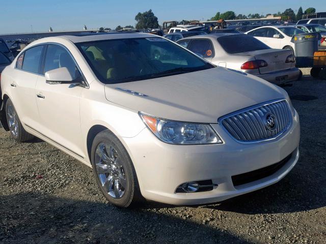 1G4GE5ED9BF362168 - 2011 BUICK LACROSSE C WHITE photo 1