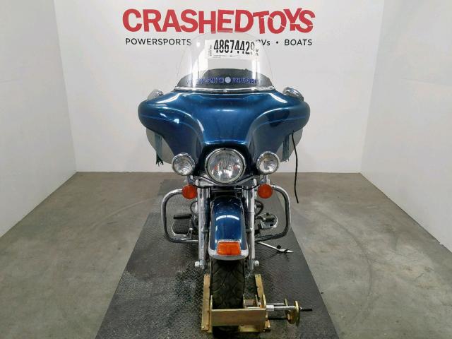 1HD1FCW332Y624495 - 2002 HARLEY-DAVIDSON FLHTCUI BLUE photo 2