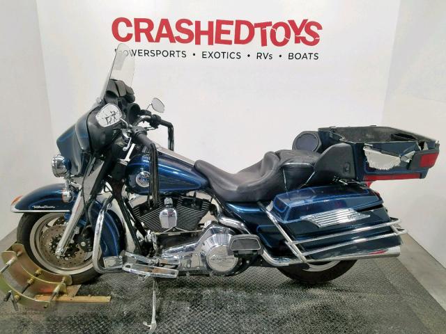 1HD1FCW332Y624495 - 2002 HARLEY-DAVIDSON FLHTCUI BLUE photo 3