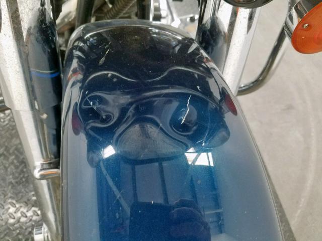 1HD1FCW332Y624495 - 2002 HARLEY-DAVIDSON FLHTCUI BLUE photo 9