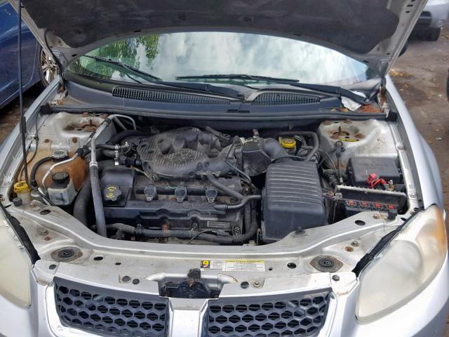 1B3AL46T86N230127 - 2006 DODGE STRATUS SX SILVER photo 7