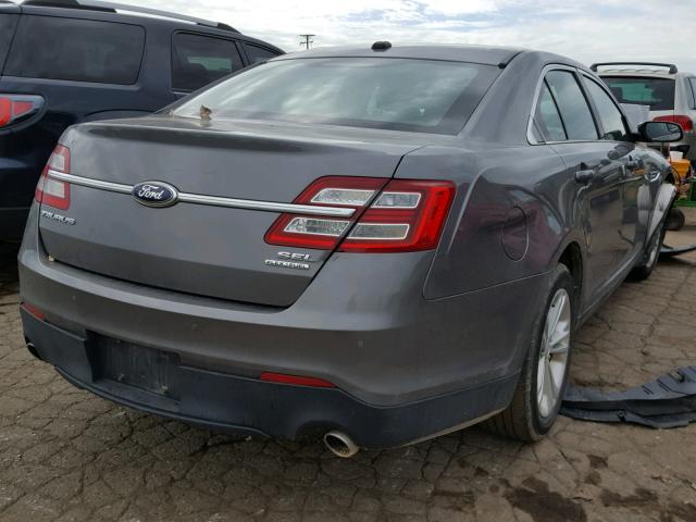 1FAHP2E86DG137987 - 2013 FORD TAURUS SEL GRAY photo 4