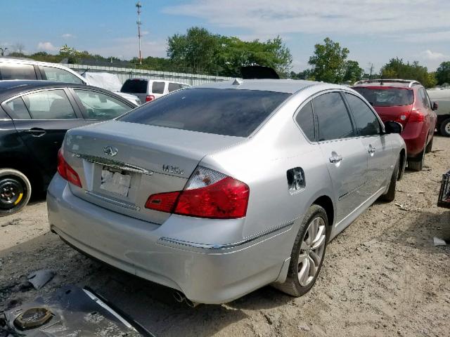 JNKCY01FX9M851655 - 2009 INFINITI M35 BASE SILVER photo 4