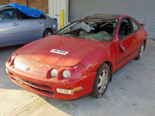 JH4DC4456SS019776 - 1995 ACURA INTEGRA LS RED photo 2