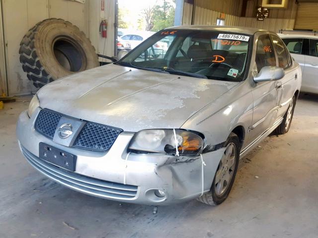 3N1AB51D44L732110 - 2004 NISSAN SENTRA SE- SILVER photo 2