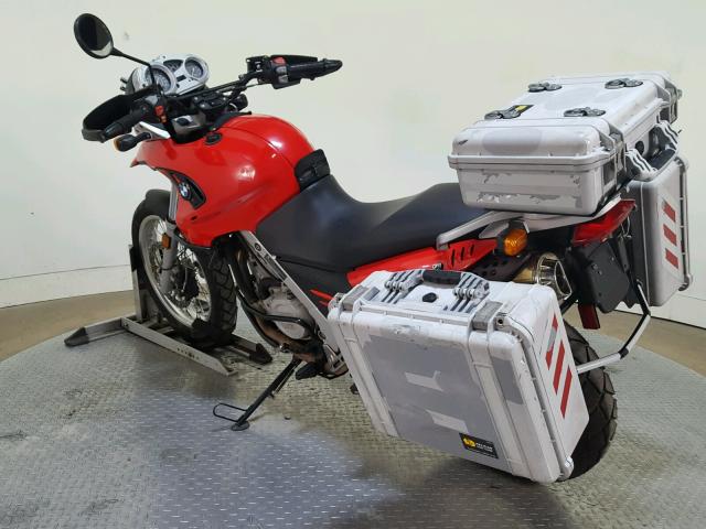 WB10185A47ZL43412 - 2007 BMW F650 GS RED photo 6