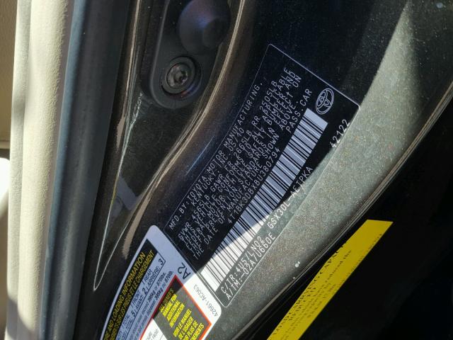 4T1BK3DBXBU380794 - 2011 TOYOTA AVALON BAS Қоңыр фото 10