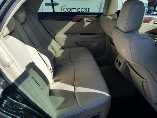 4T1BK3DBXBU380794 - 2011 TOYOTA AVALON BAS Қоңыр фото 6