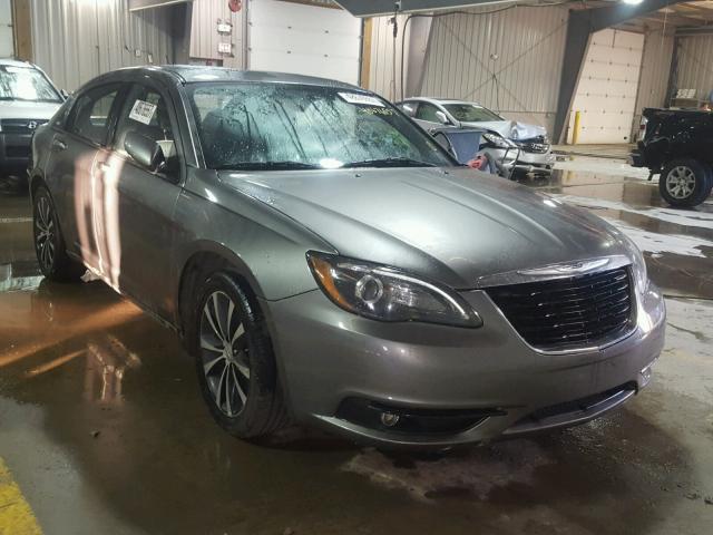 1C3CCBCG5DN580240 - 2013 CHRYSLER 200 LIMITE GRAY photo 1