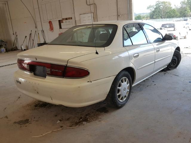 2G4WS52J831249058 - 2003 BUICK CENTURY CU WHITE photo 4