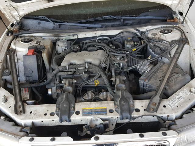 2G4WS52J831249058 - 2003 BUICK CENTURY CU WHITE photo 7