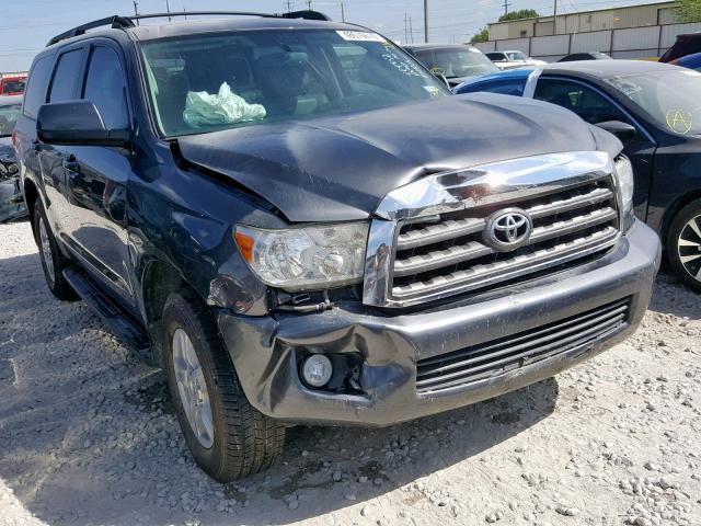 5TDZY5G19DS046702 - 2013 TOYOTA SEQUOIA SR CHARCOAL photo 1