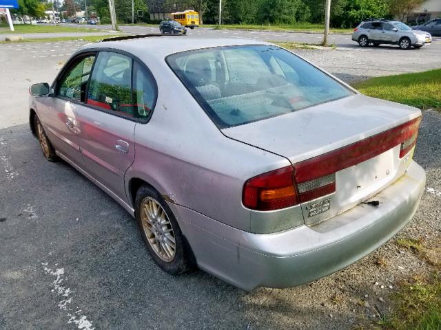 4S3BE625847206265 - 2004 SUBARU LEGACY L S SILVER photo 3