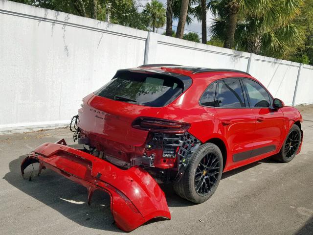 WP1AG2A53JLB64556 - 2018 PORSCHE MACAN GTS RED photo 4