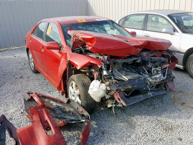 4T1BE46K69U265825 - 2009 TOYOTA CAMRY BASE RED photo 1
