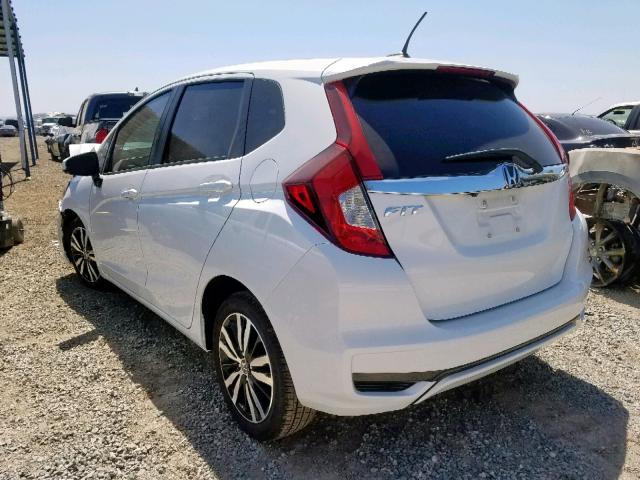 3HGGK5H83JM720277 - 2018 HONDA FIT EX WHITE photo 3