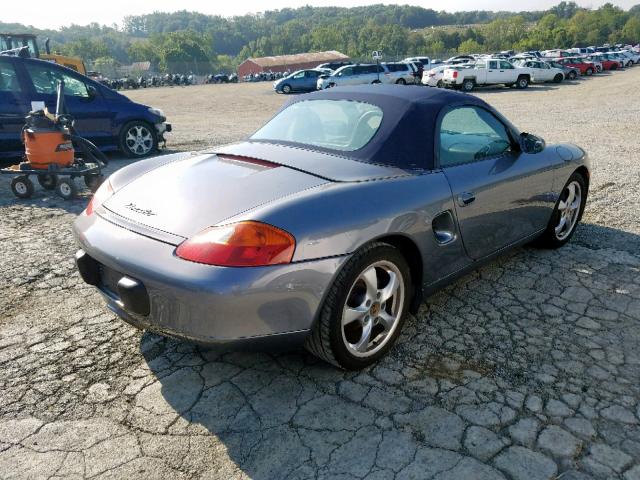 WP0CA29811U621837 - 2001 PORSCHE BOXSTER CHARCOAL photo 4