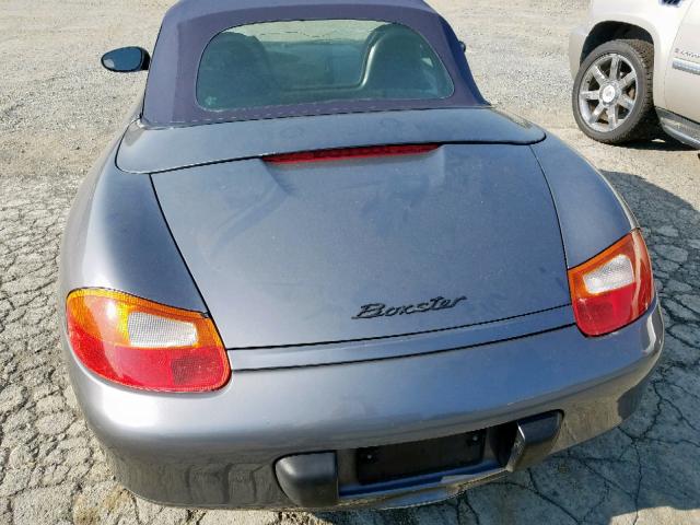 WP0CA29811U621837 - 2001 PORSCHE BOXSTER CHARCOAL photo 6