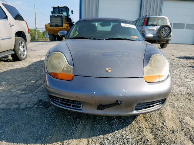 WP0CA29811U621837 - 2001 PORSCHE BOXSTER CHARCOAL photo 9