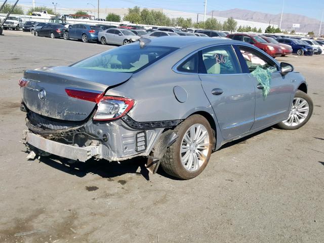 1G4ZN5SZ6KU101729 - 2019 BUICK LACROSSE P GRAY photo 4