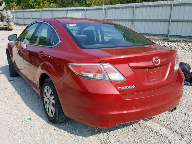 1YVHZ8BH3A5M32316 - 2010 MAZDA 6 I RED photo 3