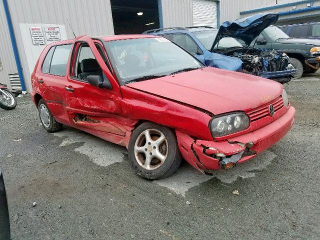 3VWFA81H2XM209805 - 1999 VOLKSWAGEN GOLF GL RED photo 1