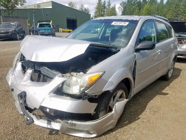 5Y2SL62814Z426657 - 2004 PONTIAC VIBE SILVER photo 2