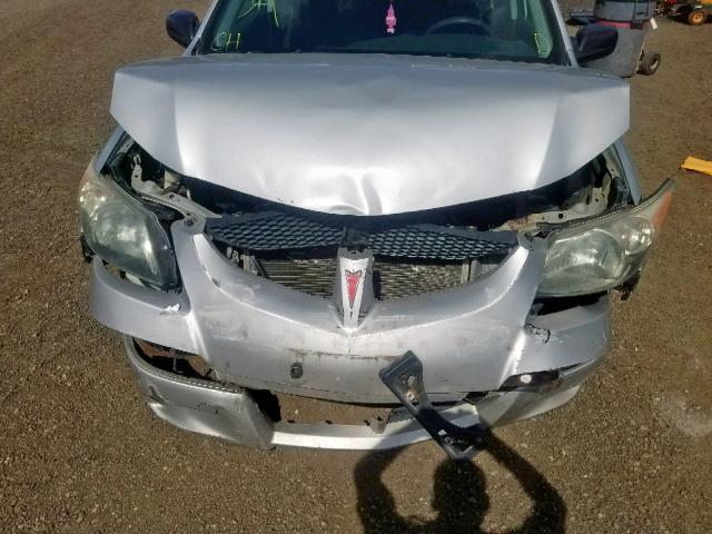 5Y2SL62814Z426657 - 2004 PONTIAC VIBE SILVER photo 7