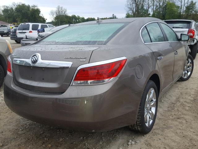 1G4GC5ED9BF109552 - 2011 BUICK LACROSSE C BROWN photo 4