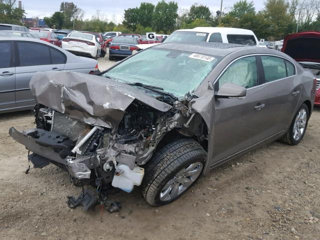 1G4GC5ED9BF109552 - 2011 BUICK LACROSSE C BROWN photo 9