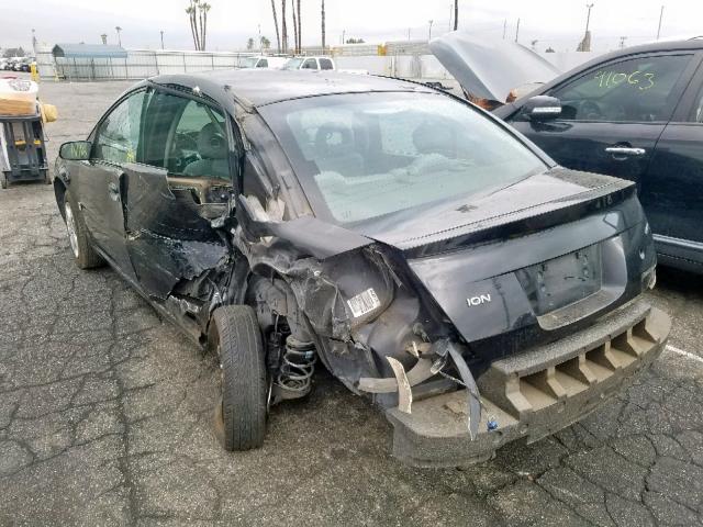 1G8AZ52F55Z114792 - 2005 SATURN ION LEVEL BLACK photo 3