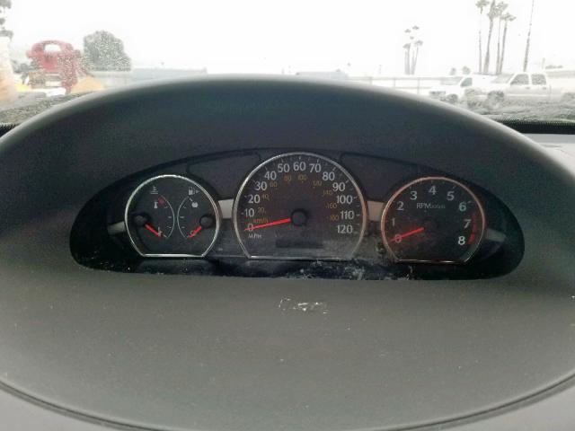 1G8AZ52F55Z114792 - 2005 SATURN ION LEVEL BLACK photo 8