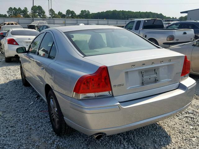 YV1RS592392727390 - 2009 VOLVO S60 2.5T SILVER photo 3